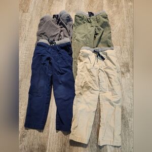 Simple Joys by Carter's Toddler Boys' 4 Pack Pull On Pants